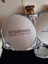 Parabrisas del coche cubierta tipo parasol para BMW X5 E70 F15 G05 X1 F48 X3 F25 X6 E71 X2 F39 X4 F26 X7 G07 accesorios Anti UV Reflector