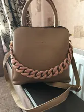 Correa para bolso de resina acrílica, correa para bolso de hombro de hueso de pescado, correa de cadena, cinturones desmontables, accesorios para bolso de ASA, 30cm/41/60cm, 1 ud.