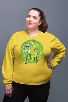 

Angemiel Wear Ram from the Portal Toggle Switch Yellow Women Sweatshirts