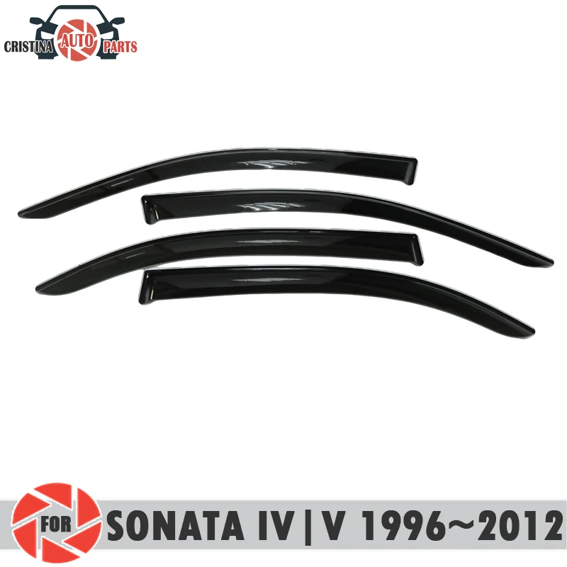 Оконный дефлектор для Hyundai Sonata 4/5 1996-2012 от дождя защита грязи украшение автомобиля