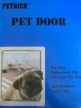 Gate Flap Closure-Door Door-Free Magnetic 4-Way Frame Pet-Dog-Cat Access