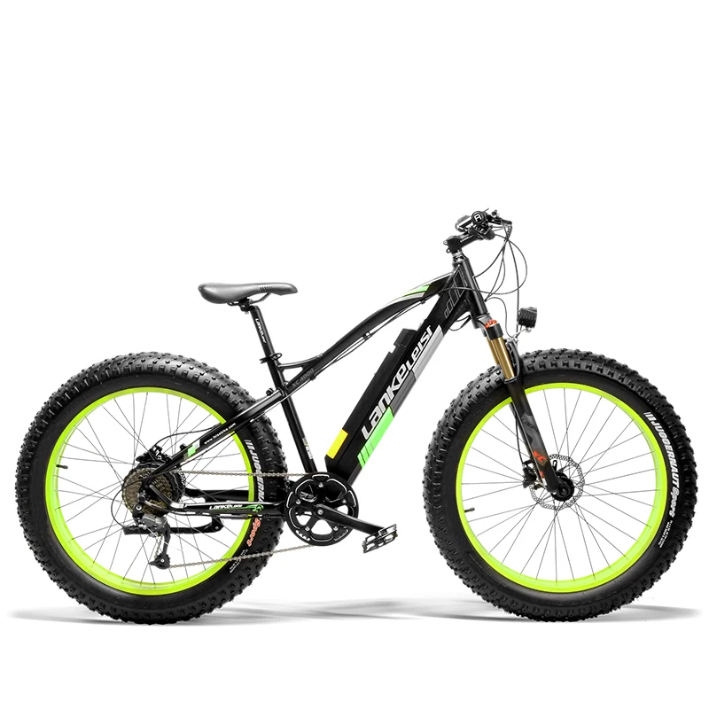 Discount XC4000 500W 36V 16AH 9 Speed Fat Electric Bike Aluminum alloy frame Strong stability Strong power and long cycle time 1