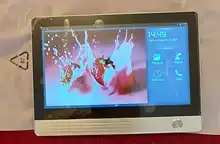 ROLLUP iHome4-mirilla con WiFi, Visor de puerta y Vídeo IP, pantalla de 7 pulgadas, envío solo Pantalla de puerta incluida