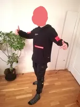 Pantalones Cargo de harén con bolsillos laterales para hombre, pantalón negro de Hip-Hop, informal, a la moda, ropa de calle, 2020 cintas