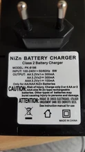 Rechargeable-Battery AA Batteria NIZN 2500mwh PKCELL 2slot 8pcs Eu-Us-Plug