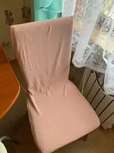 Chair-Cover Stretch Spandex Dining-Room Jacquard for 1-Pc Water-Repellent