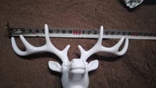 Wall-Hanging-Hook Horns Hanger-Rack Deer-Head Wall-Decoration Key-Deer Vintage Antlers
