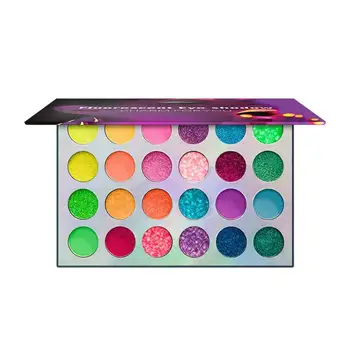

24 Color Eyeshadow Palette Matte Pearl Eyeshadow Palette Highlight Mirror Sound Quality Cosmetics for Beginners