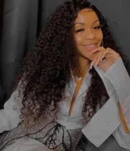 Melodie 28 30 32 pulgadas onda profunda mechones con cierre brasileño de la Virgen del pelo humano Frontal rizado mechones y 4X4 cierre