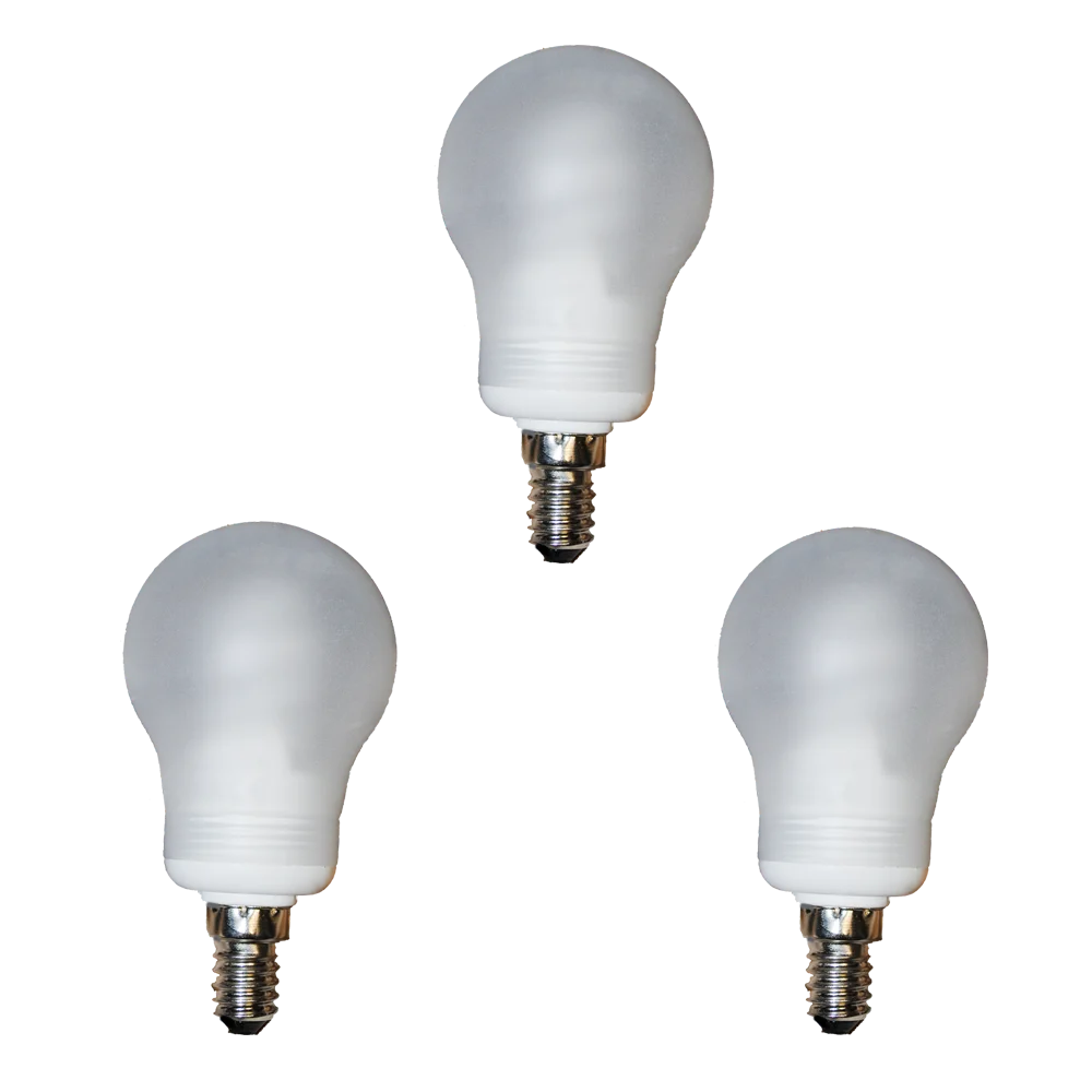 Энергосберегающая лампочка Muller Licht Satin Design 9w 827 E14 (Комплект 3 штуки) 14905 | Лампы и