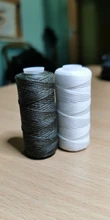 50M 0.8Mm Thickness Waxed Thread For Leather Waxed Cord For Diy Handicraft Tool Hand