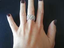 Anillos de dedos de mujer con flor de plata tailandesa, joyería 100% Plata de Ley 925, anillo abierto, regalo que nunca se decolora, novedad