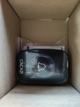 Timbre inalámbrico CACAZI 60 Chime 110DB 300M a prueba de agua remoto EU AU UK US Plug Smart Door Bell Battery 1 botón 1 2 3 receptor