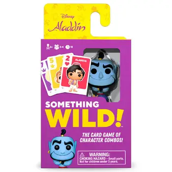 

Box 4 Games cards Something Wild! Aladdin Disney Frances toys Funko Pop board games