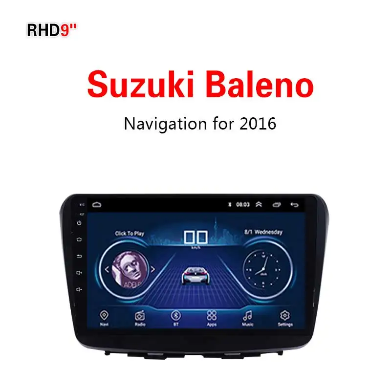 WIFI 1G16G Lionet gps навигация для автомобиля Suzuki Baleno 9 дюймов RS2011X - Размер экрана, дюймов: WIFI 1G16G