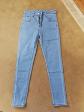 Karo888-pantalones vaqueros de cintura alta para mujer, de pitillo Pantalón ajustado, elásticos, informales, a la moda, novedad de 2020