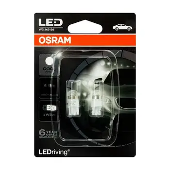 

OSRAM lamp®2850CW-02B W5W 1W-W2.1X9.5D Led Driving 6000K 12V