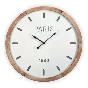 

Wall Clock MDF Wood (4,5 x 60 x 60 cm)