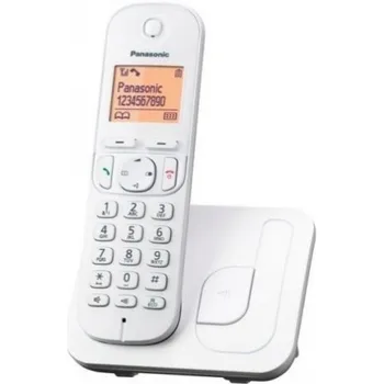 

Panasonic Wireless phone KXTGC210SPW Dect White
