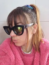 S-noilite-extensiones de cabello humano con flequillo para mujer, pelo Remy fino y pequeño con patillas, peluca con flequillo