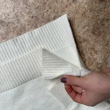 Sweater Pullovers Mock-Neck Beige Purple Winter Green 8-Colors High-Quality Women C-232