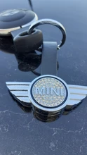 LLavero de diamante para coche, adorno de estilo creativo Simple para BMW MINI COOPER F54 F55 F56 F60 R56 R60
