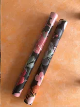 Floral Wallpaper Stick Decorative Flower-Peel Self-Adhesive Bedroom Vinyl Navy-Blue/orange
