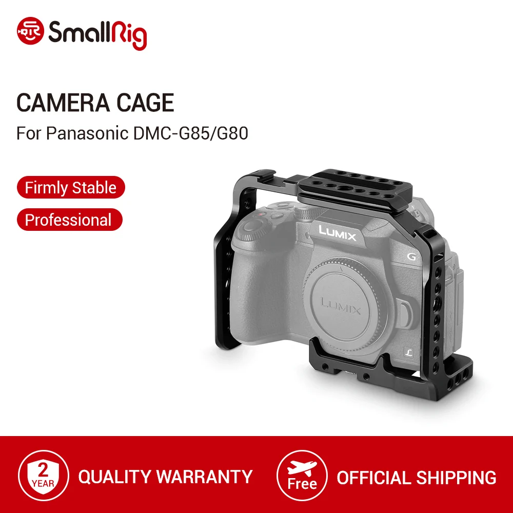 SmallRig клетка для Panasonic Lumix DMC G85/G80 многофункциональная с верхними и боковыми