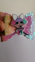 LOL Surprise-Diadema Original para niña, lazo de imitación de cuero brillante, accesorio para el cabello para niña, regalos de cumpleaños