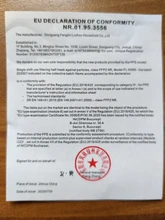 Máscara FFP2 protectora Facial, Mascarillas de filtración contra la gripe, kn95, 100 Uds., envío rápido desde España