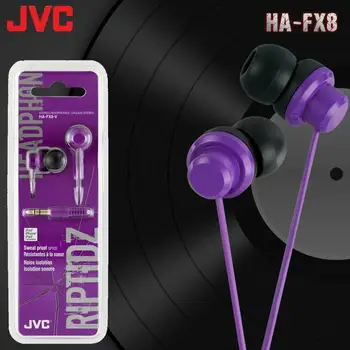 

Headphones JVC HA-FX8-V Riptide/Riptidz Violet In-Ear Headphones Earbuds Style