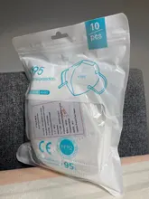 Mascarilla de seguridad FFP2 KN95 de 5 capas, Máscara protectora con filtro, antipolvo, reutilizable, envío rápido