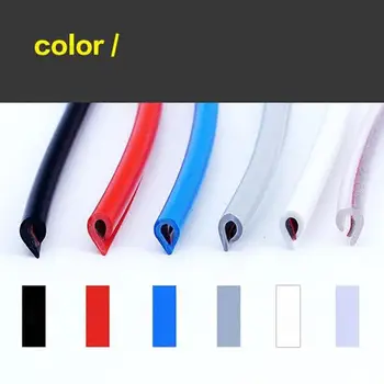 

5M/8M/10M U Type Car Strips Sealing Scratch Protector Moulding Strip Protection Anti-rub Door Edge Rubber Strip DIY Car-styling