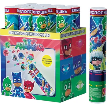 

Clapper "heroes in masks. PJ Masks "(large confetti with heroes) Rosman 33140