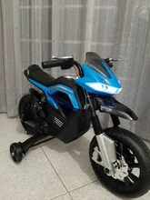 HOMCOM Moto Eléctrica Infantil Moto Juguete de Paseo para Niños 3-8 años Batería 6V con Luces y Música 105x52.3x62.3cm