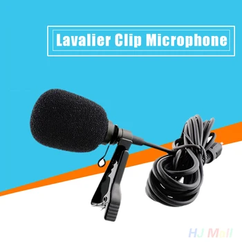 

Metal Lavalier Computer Microphone 3.5mm Jack Clip Microphone Mini Audio Mic for Computer Laptop Mobile Phone