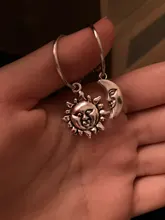 Hoops Asymmetrical Earrings Star Gift