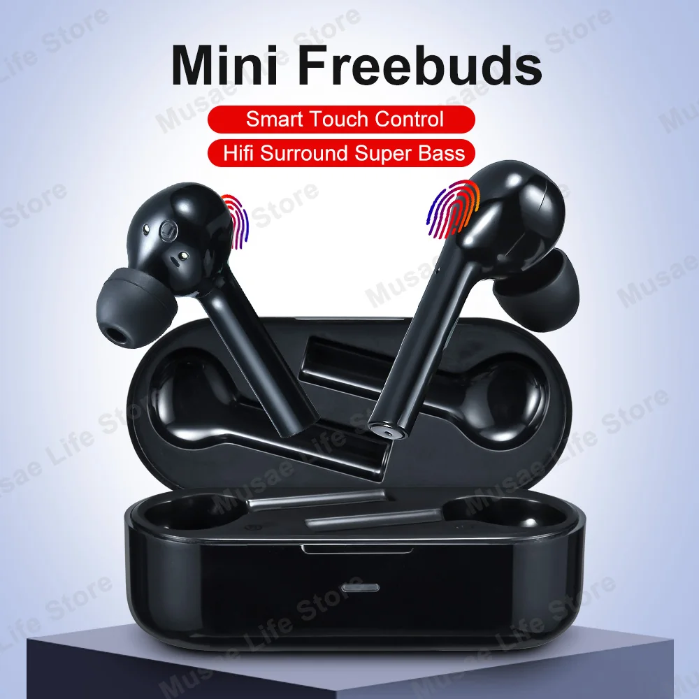 TWS Bluetooth беспроводные наушники стерео Hifi спортивные гарнитура с микрофоном