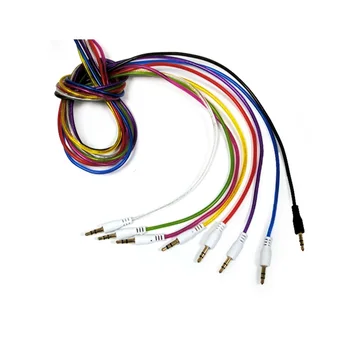 

Cable Audio aux iron selection as-03 silicone round thin 1 m.