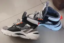 Botas De invierno para Hombre, zapatillas De deporte cálidas De felpa, informales, tendencia De moda, para exteriores, gran oferta