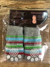 Dog Socks Shoes Paw-Protector Booties-Accessories Anti-Slip Small Warm Knit Thick