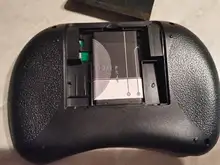 Air-Mouse Touchpad Tv-Box Remote-Control Russian Backlit I8 Mini Wireless-Keyboard Android