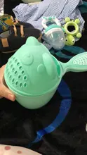 Baño del bebé cascada enjuagadora niños champú enjuague taza de ducha de baño de lavado de cabeza niños baño ducha de bebé cucharas niño lavado
