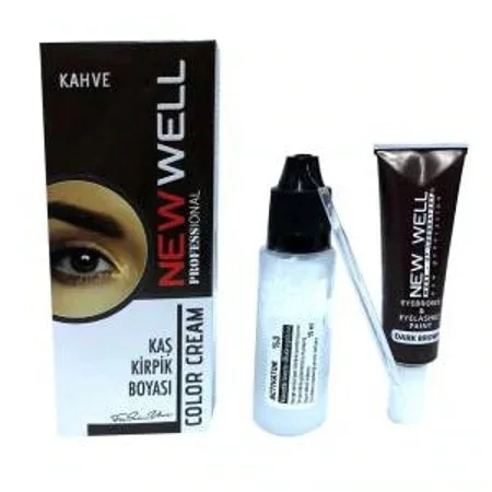 

NEW WELL MAKE OVER KAHVERENGİ EYEBROW EYELASH COLORING 15ML 278841419