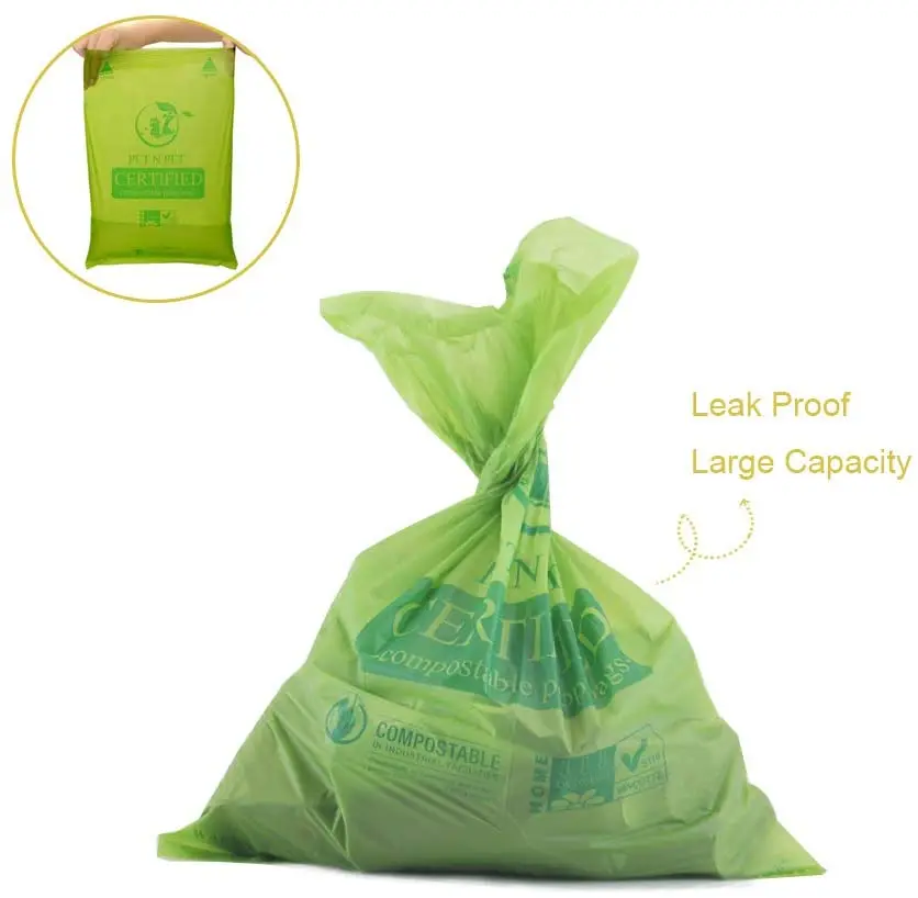 Pet N Pet Compostable Dog Poop Bags Biodegradable Dogs Poops Bag Dog Poop Bag Corn Litter