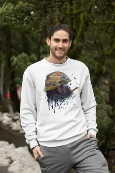 

Angemiel Wear Soldier Monkey Men 'S Sweatshirt