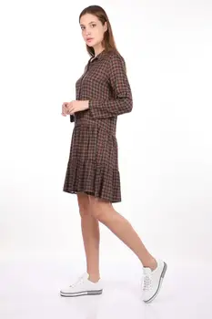 

Markapia Frilly Shirt Dress