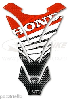 

Tank pad decal STICKERS 3D compatible for HONDA motorcycle RACE carbon-Red