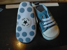 Zapatos de primeros pasos para bebés, zapatillas deportivas de lona antideslizantes de suela blanda para recién nacidos