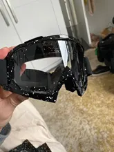 Equipos de protección para motocicleta Flexible cruz cara de casco máscara Motocross gafas ATV suciedad bicicleta UTV gafas de gafas